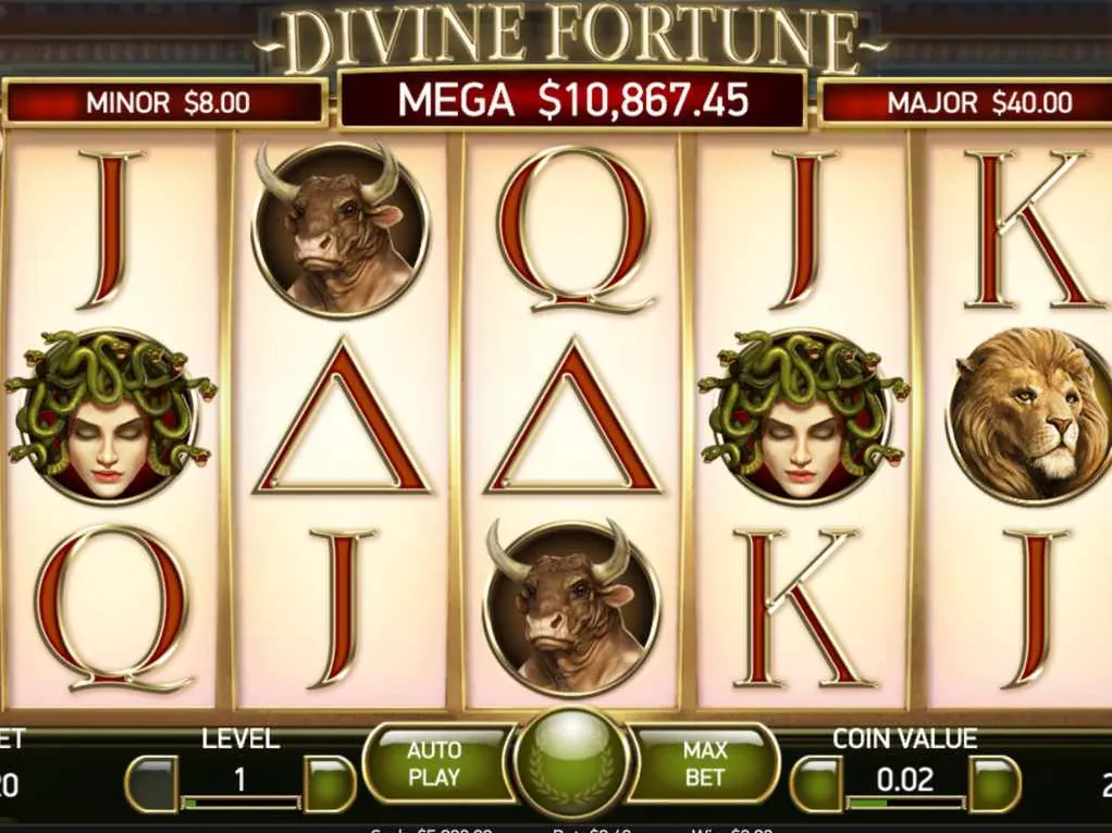 Divine Fortune — Spinanga Casino