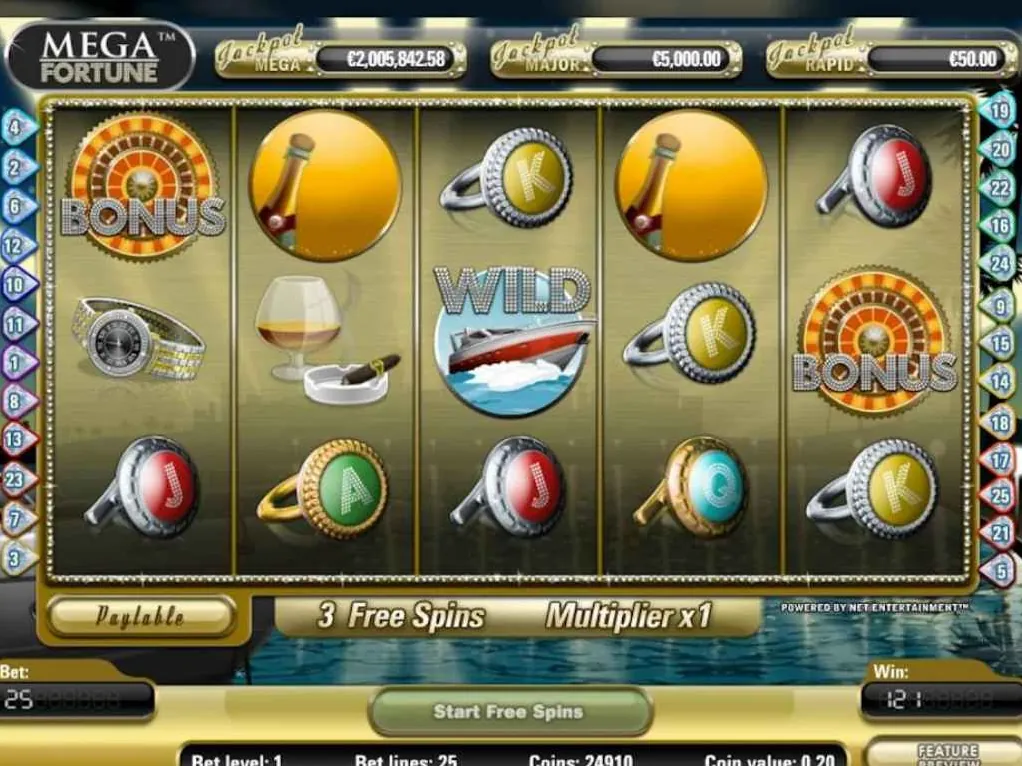 Mega Fortune — Spinanga Casino