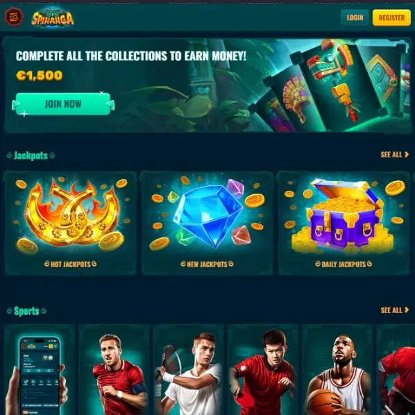 Resumen de Spinanga Casino España